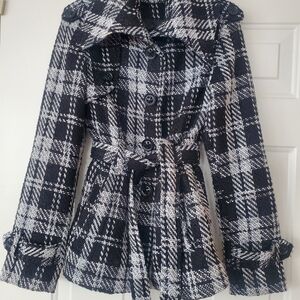 Maurices Coat Black&White Size S